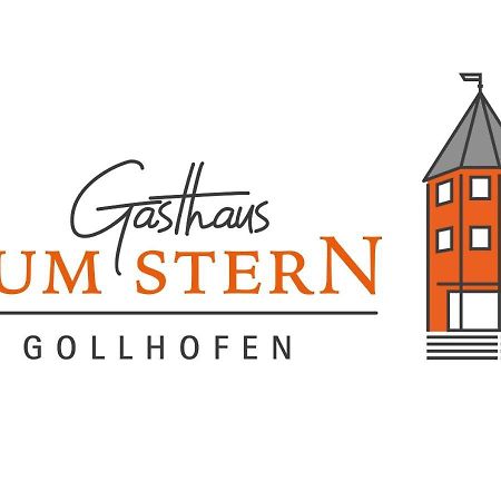 Gasthaus Zum Stern Hotell Gollhofen Exteriör bild